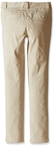 Image of Nautica Girls' School Uniform Twill Skinny Pants, Comfortable Stretch Material, Wrinkle & Fade Resistant