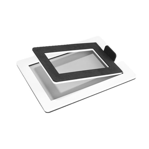 Angoda デスクトップスピーカースタンド ブックシェルフスピーカー台 メタルスタンド デスクマウントアクセサリー 汎用スピーカー支持台 一対セット 中型ブックシェルフスピーカー対応 取り付け可能 パソコンスピーカー用 最大耐荷重 3.0 キログラム (