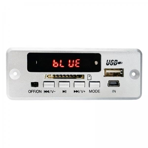 TRENDIVIBE 3x86BT Decoderboard Module Bluetooth 5.0 for Smart Homes Speakers Rod Speakers Silver-image-33