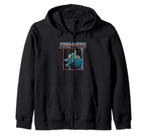 The Mandalorian Grogu Sweat Capuche Zippé Star Wars vêtement pop culture pour adulte