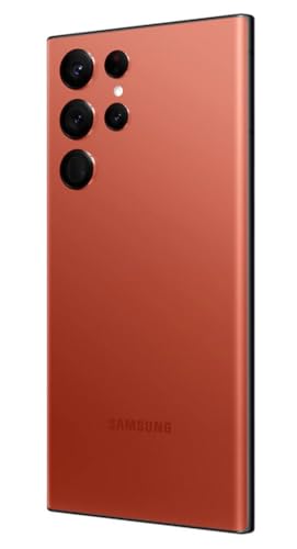 Image of Samsung Galaxy S22 Ultra 5G, US Version, 512GB, Red - Unlocked (Renewed)
