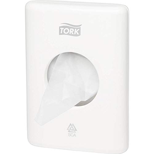 Tork 566000 Spender für Hygienebeutel, Weiß (8-er Pack)