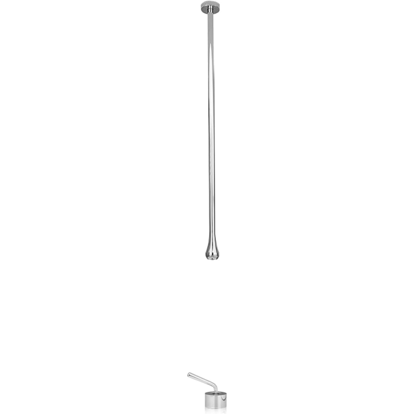 VITIWEDTY Hanging Tap Ceiling Taps Concealed Bathroom Sink Tap, Connection for Bathroom Basin (Chrome)