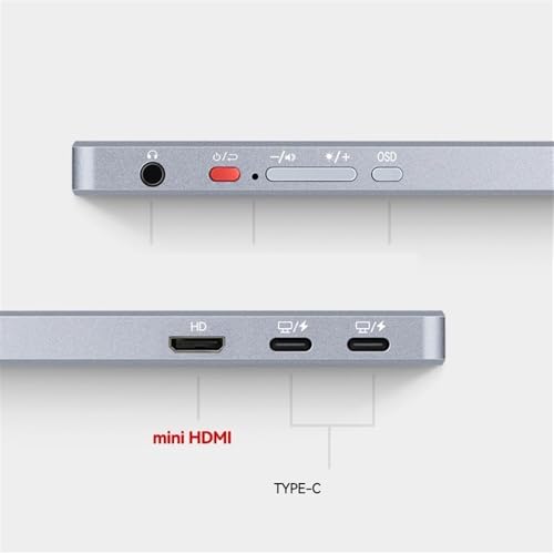 Image of Travel Screen 13.4-inch 60Hz 500nits 4K Portable Display for Laptops Mobile Phones Game Consoles Extended Screen Gaming
