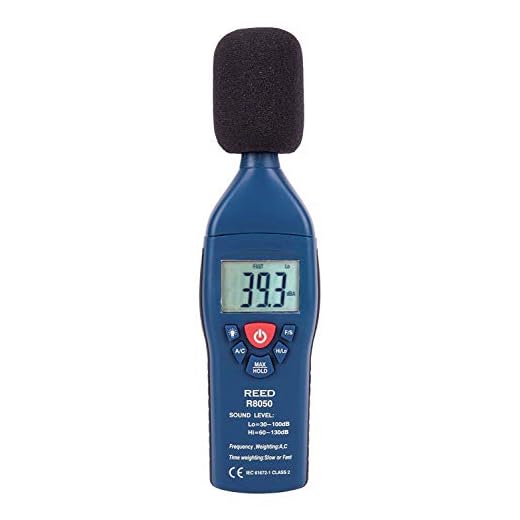 REED Instruments R8050 Dual Range Sound Level Meter