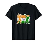India Cricket Indian Cricketers Kids Boys Girls Children T-Shirt