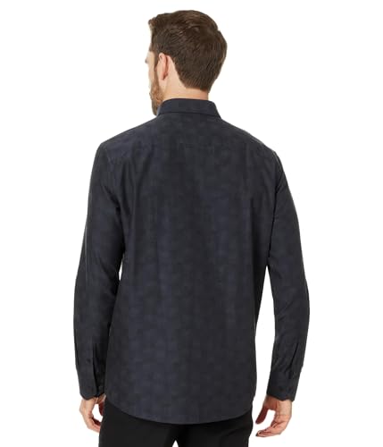 Johnston & Murphy Men's Jacquard Skull Shirt2