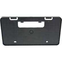 DAT AUTO PARTS Front License Plate Bracket Replacement for 2014-2016 Toyota Corolla Sedan, Black Textured Made of Plastic, TO1068123 5211402090