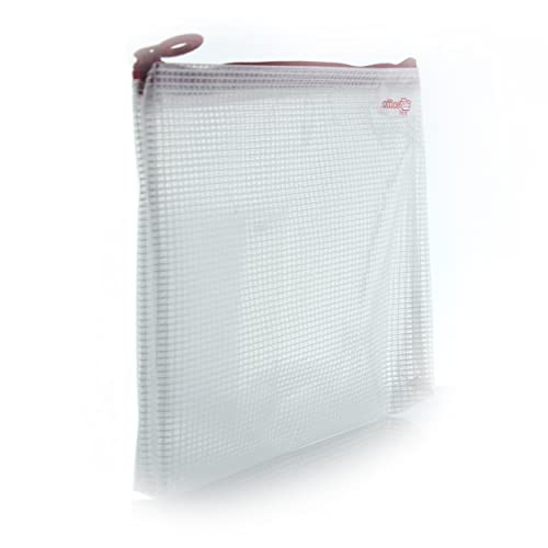 Bolsa Multiusos en PP con Refuerzo interior en Nylon y Cierre de Cremallera - Lavable y Resistente al Agua. 9 Tamaños (B6-18.5 x 21.5 cm.)
