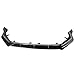 Front Bumper Lip for Honda Civic 11th Gen Sedan & Hatchback 2022-2024 Gloss Black Front Lip Spoiler PP Front Bumper Lip Splitter Chin Spoiler