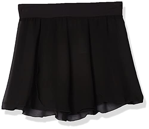 Capezio Big Girls' Tactel Collection Pull-On Skirt, Black, Large (12-14) Capezio Big Girls' Tactel Collection Pull-On Skirt, Black, Large (12-14)