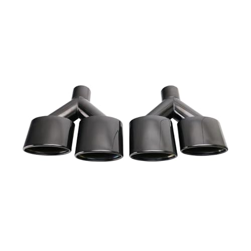 Double pointe ovale type Y pour modification échappement W204 classe C - 6