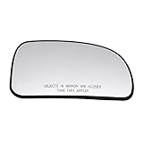 Passenger Side Mirror Assembly Right Glass, Back Plate, Heated, Compatible With Rainier, Trailblazer, Envoy, Ascender, Bravada, 9-7x Sold By Rugged TUFF