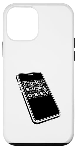 Conume Obey Dystopian Phone Doom Scrolling�f�W�^���J���g�B �X�}�z�P�[�X iPhone 12 mini �p