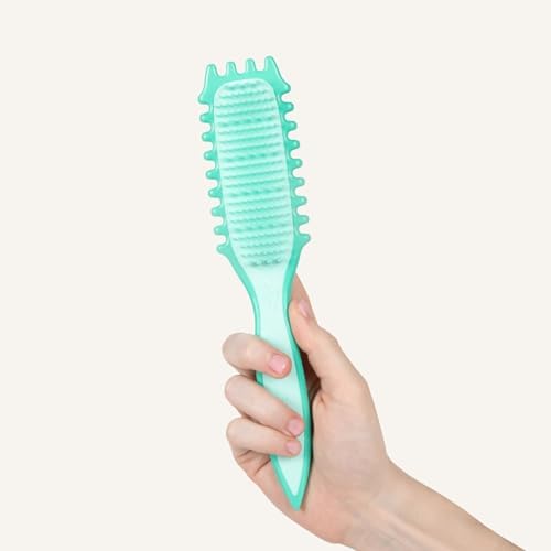 Bounce Curl Slick-Flex Define EdgeLift Brush, Teal - 4