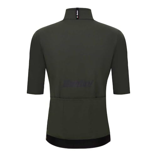 Veste de pluie cyclisme Santini Rain coupe-vent coupe ajustée taille L - 2
