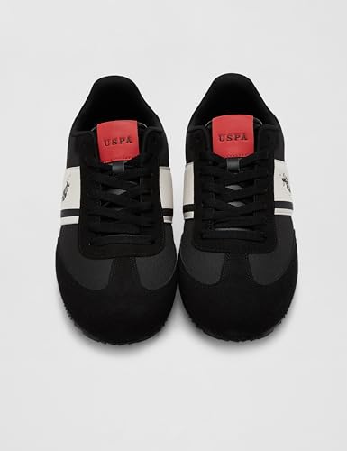 Image of U.S. Polo Assn. Mens VADLER|Black Stylish Casual Sneaker Shoes for Man