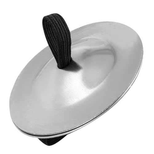 Housoutil 指シンバル キッズ用 パーカッション楽器 ベリーダンス小道具 対 銀色 音楽教育 用途多様な楽器 室内外のイベントに