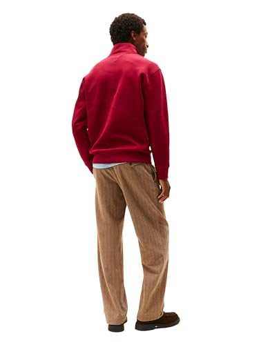 Tommy Hilfiger Men's Long Sleeve Fleece Quarter Zip Pullover Sweatshirt4