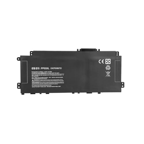 PP03XL PV03XL Battery for HP Pavilion X360 14-dv0xxx 14-dk0xxx 14-dv1xxx 14-dv2xxx 14-dw0xxx 14-dw1xxx 13-bb0xxx 13-bb1xxx 14-dk1xxx 14-dw1017ns 14-dw0004nl 14-dw0011nl 14-dw1001nl 11.55V 43.3WH