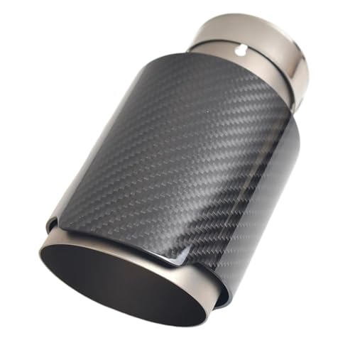 Tuyau d'échappement universel pour voiture : masquez l'inox usé par le carbone