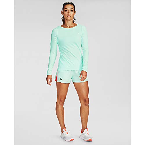 Image of Under Armour Women's Polyester Solid HG Armour Long Sleeve | 1328966-001