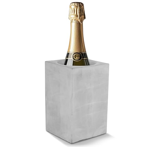 Tivendis Beton Weinkühler | Sektkühler & Flaschenkühler für Wein und...