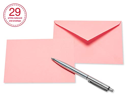 Image of American Greetings Single Panel Blank Cards Bulk with Envelopes, Bright Pastel Colors (200-Count) (Pack of 12)