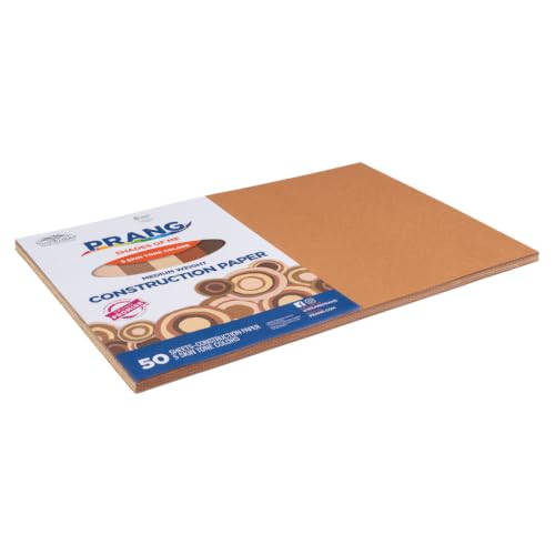 Image of Prang Construction Paper, Shades of Me, 12 inch x 18 inch, 50 /Pack, 25 Packs