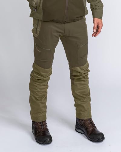 Pinewood Herren Finnveden Hybrid Extrem Hose - Wanderhose Herren - Winddichte und wasserdichte Outdoor Hose mit 4-Wege-Stretch, UV- und Mückenschutz - robust und langlebig