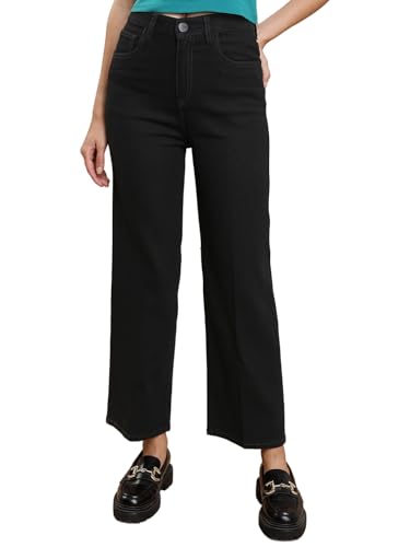 Image of Tokyo Talkies Women High Waist Straight Fit Jeans
