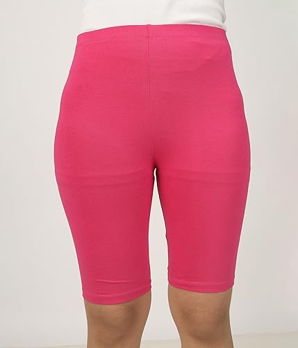Image of KYDA Kids Girls's Stretchable Anti Bacterial Cycling Shorts, Yoga & Workout Gym Shorts