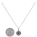 Sterling Silver Compass Charm Necklace – Handmade Graduation Gift, 18