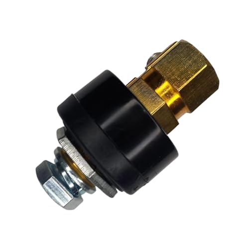 Kit Conector Engate Rapido Macho E Fêmea Painel Inversora Maquina de Solda 13mm X 38mm