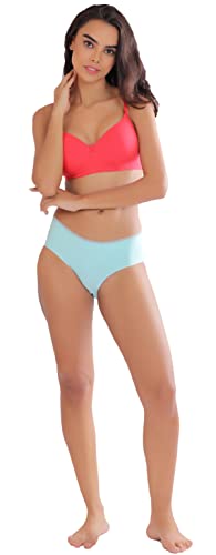 Image of Women Hipster Light Blue Panty (Elpmbcl1001 P) | ELGANTE ELPMBCL1001 P