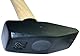AERZETIX - C46154 - Schlosser/Mechaniker/Zimmermann Hammer - 2000g 405mm - DIN 1041 - Härte 50-58 HRC - Eschenholzgriff - Spitzspan Proof Stahlkopf - Handwerkzeuge