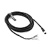 AConnect Cognex Vision Camera M12 A-Code 12 Pin Female to Flying Lead Power Cable for Cognex in-Sight 7000 2000 8000 3M