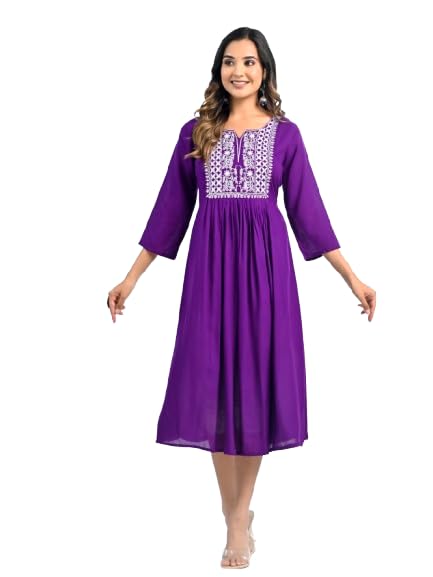 Kurtis For Women | Indian Style Cotton Kurta | Indian Tunic Top For Girls | Readymade Kurti
