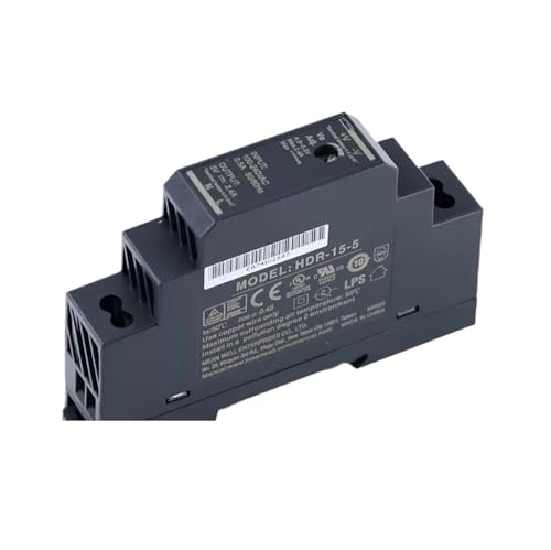Alimentation à découpage 15W HDR-15-24 pour stabiliser automates DIN