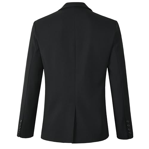 Beninos Mens Sport Coat Casual Blazer One Button Business Suit Jacket