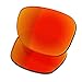 OSharp Performance Replacement Lenses for Oakley Holbrook Metal OO4123 Sunglasses - Vibrant Orange