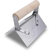 Ausseneck-Kelle-Quadratischer 942 Radius, Stahl, 127x64 mm