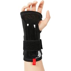 Ski Patines Bodyprox Muñequeras (1 par) para snowboard, monopatín y patineta, protección deportiva de muñeca grande