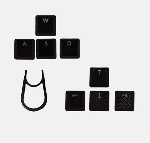 LZYDD Keycap retroilluminato per Logitech G915TKL G915 G913 G815 G813 keycaps tastiera, frecce W A S D. (8 pezzi, frecce nere con WASD)