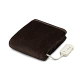 アイリスオーヤマ 電気毛布 敷き 140×80cm 洗える 抗菌防臭加工 ダニ退治 室温センサー 無段階調整 省エネ 防寒対策 シングル キャンプ EHB-FK1480B-DT ダークブラウン