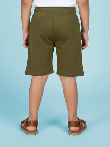 Image of KiddoPanti Boys Knee Length Basic Short