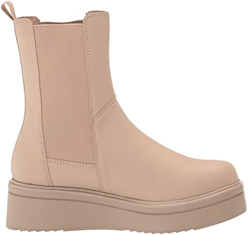 Steve Madden Women's Clarisa Chelsea Boot, Sand Leather, 8.5 | Image 5