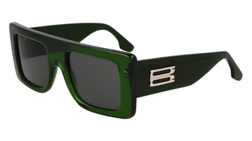 VICTORIA BECKHAM lunettes de soleil modèle VB677S5122302 – forme rectangulaire – coloris vert et transparent – verres vert – taille 51-22-145