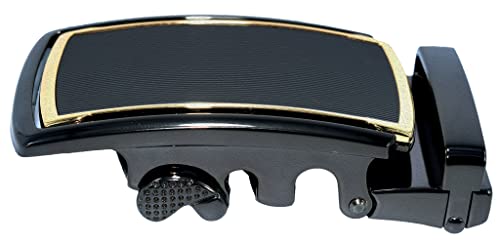 GUBOSS Automatic Ratchet Buckle With Solid alloy for Men Leather Belt 1 3/8" (35mm)3