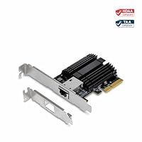 TRENDnet, TEG-10GECTX, 10 Gigabit PCIe Netzwerkadapter, Unterstützt 802.1Q VLAN, Standard- und Flache Halteklammern inbegriffen, Windows, Windows Server, Linux, NBase-T – Ansicht 8